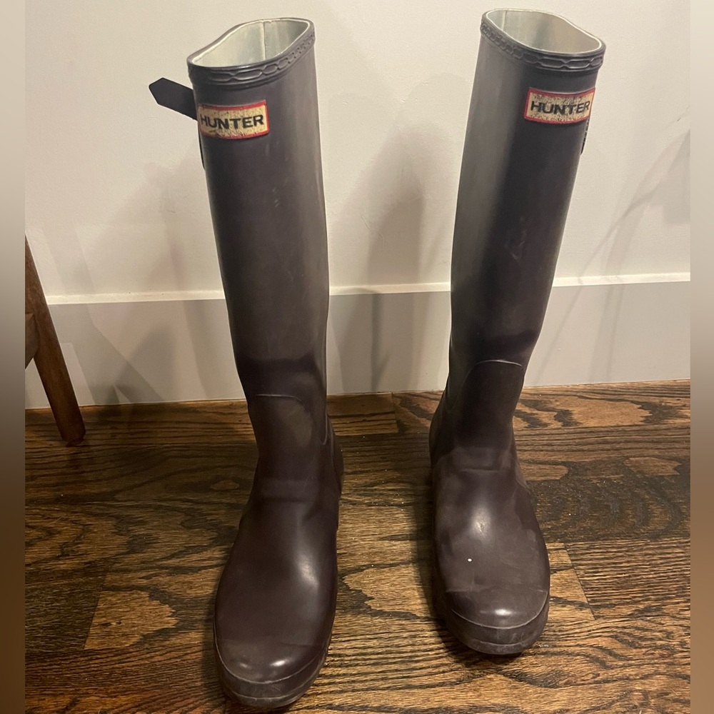 Purple Hunter Rain Boots - color discontinued!